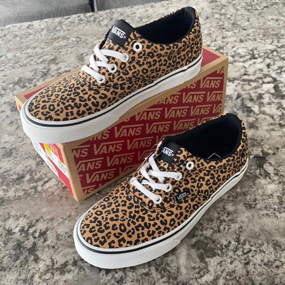 Cheetah print Vans